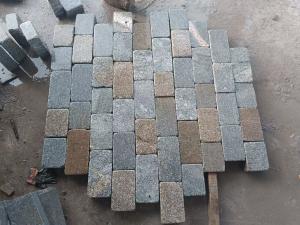 Mixed Color Granite, Dual Color Granite, Yellow Grey Granite